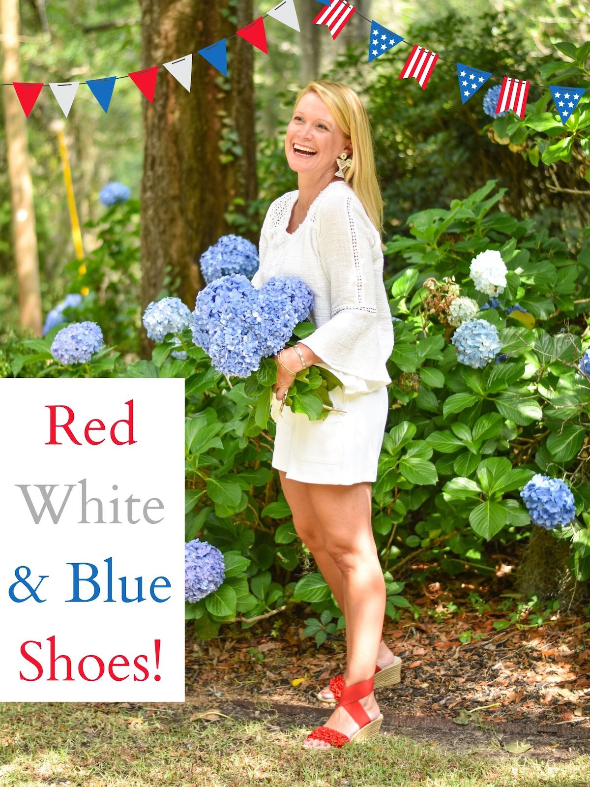 Red, White & Blue Shoes ❤️🤍💙