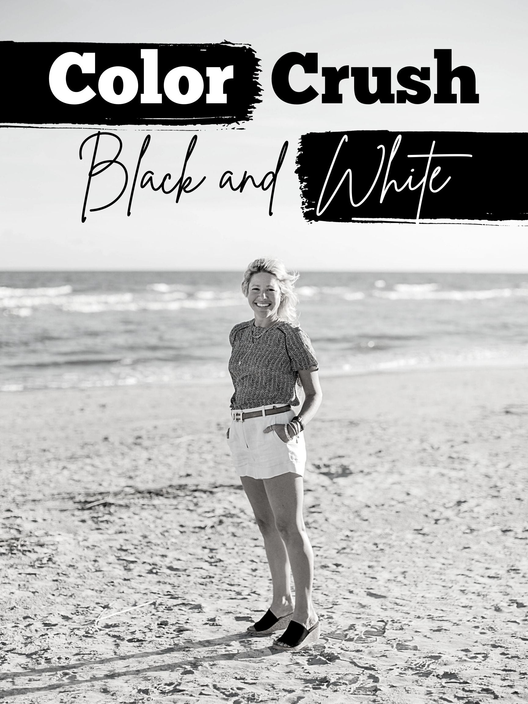 Color Crush: Black and White!