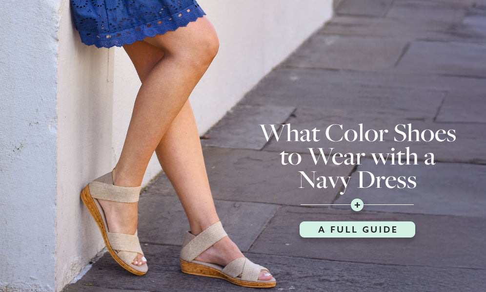 What Color Shoes to Wear with a Navy Dress: A Full Guide