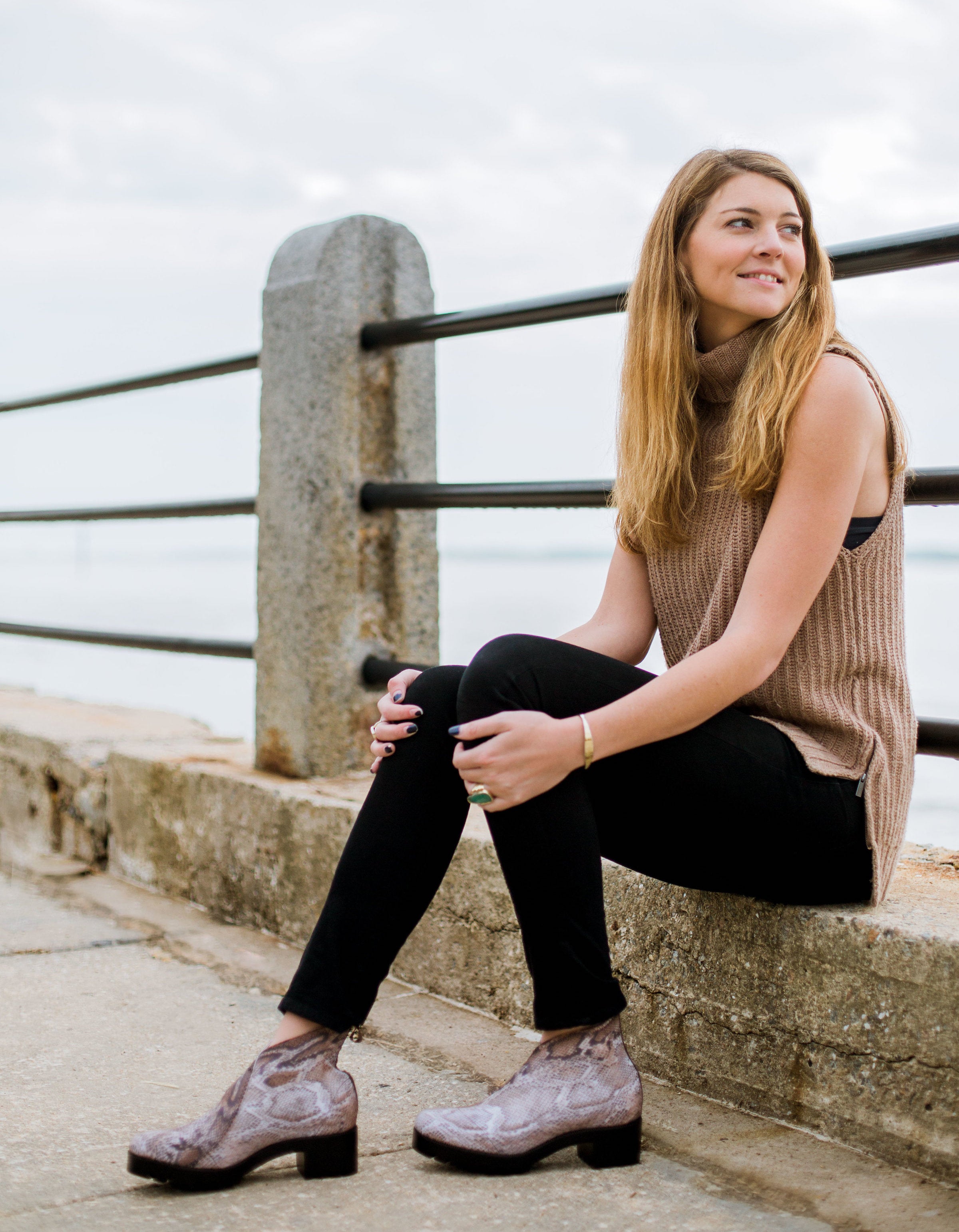 Transitioning Into Fall Outfits With Charleston Shoe Company Boots
