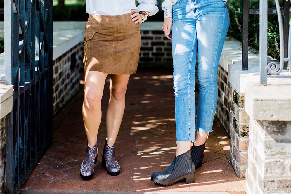 view womens feet in boots