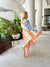 The Light  Denim Jacket / Orange Stirrup