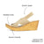 MED Platform Wedge Sandal