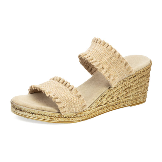 Dorset Backless Wedge Sandal