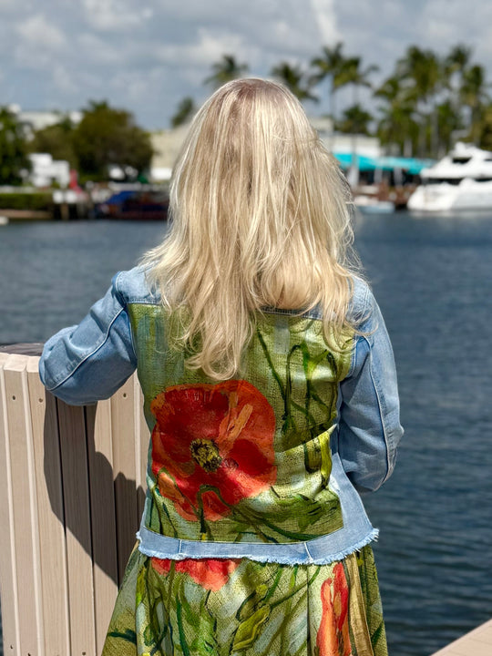 The Light Denim Jacket / My Poppy