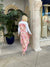 The White Denim Jacket / Pink Stirrup